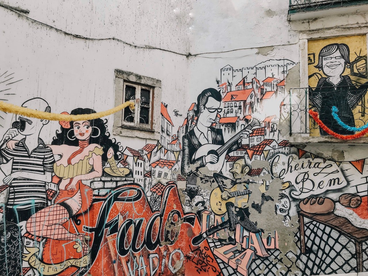 Mural of Fado, The Best Fado in Lisbon 