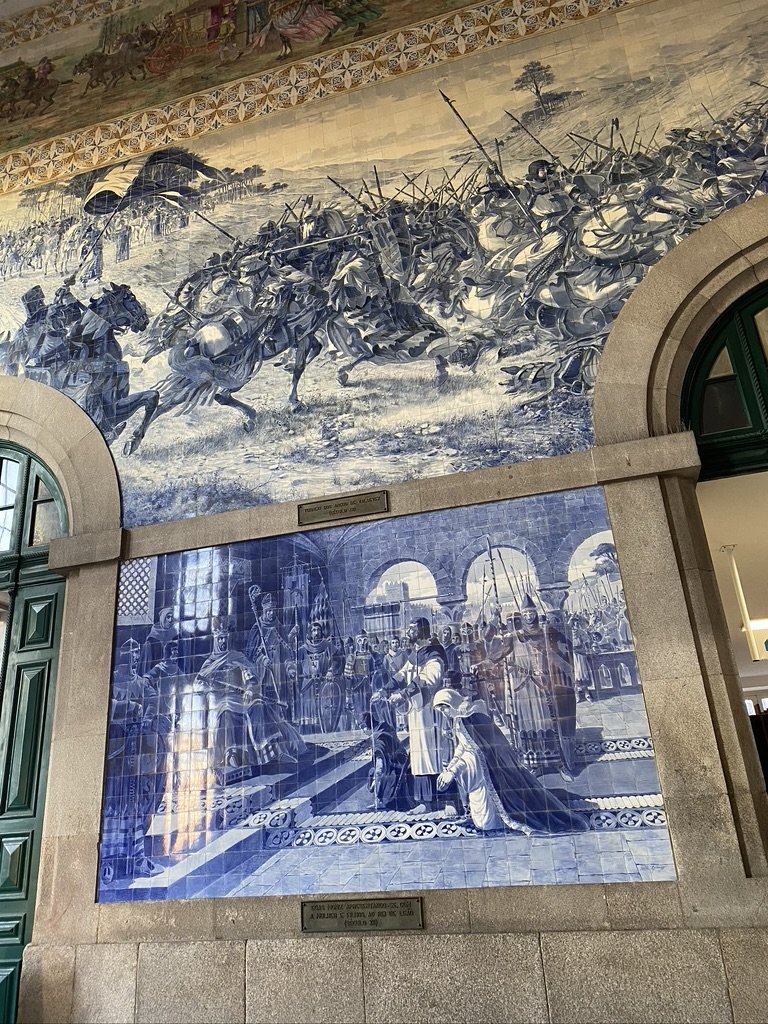 São Bento Train Station, azulejos