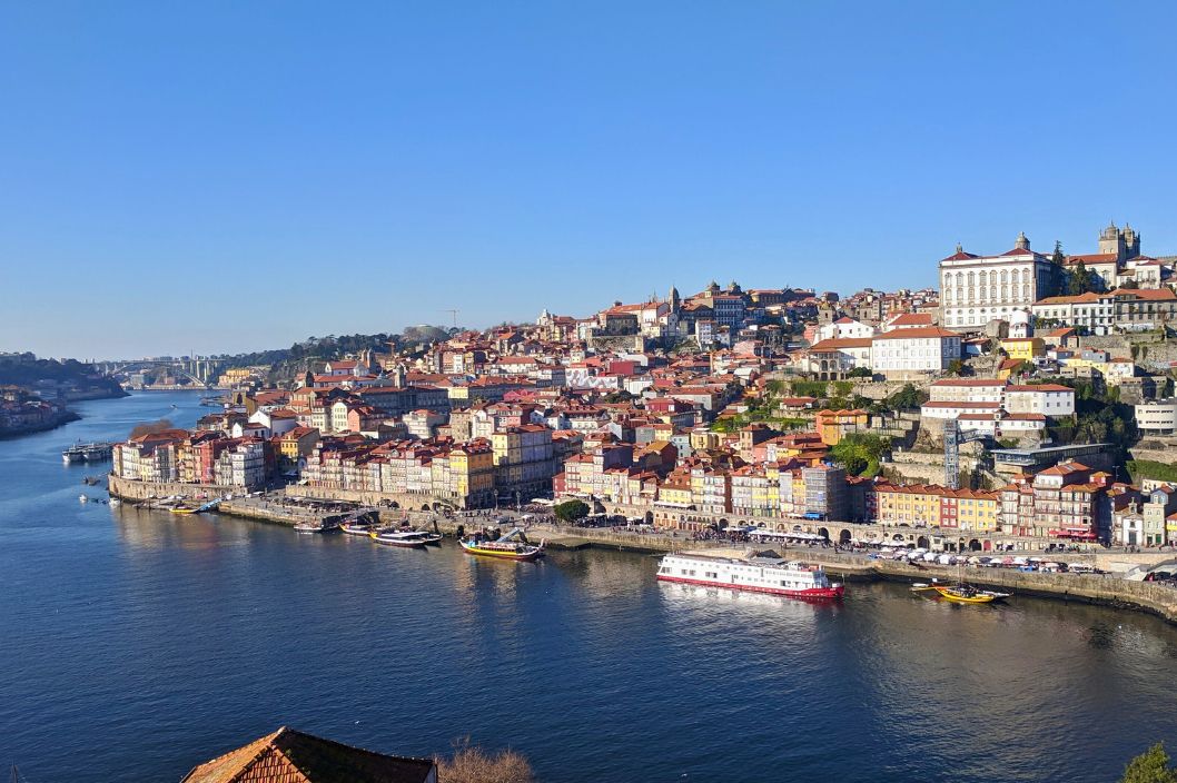 A view over the city Porto