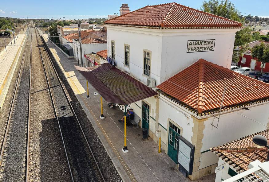 train station Albufeira Ferreiras