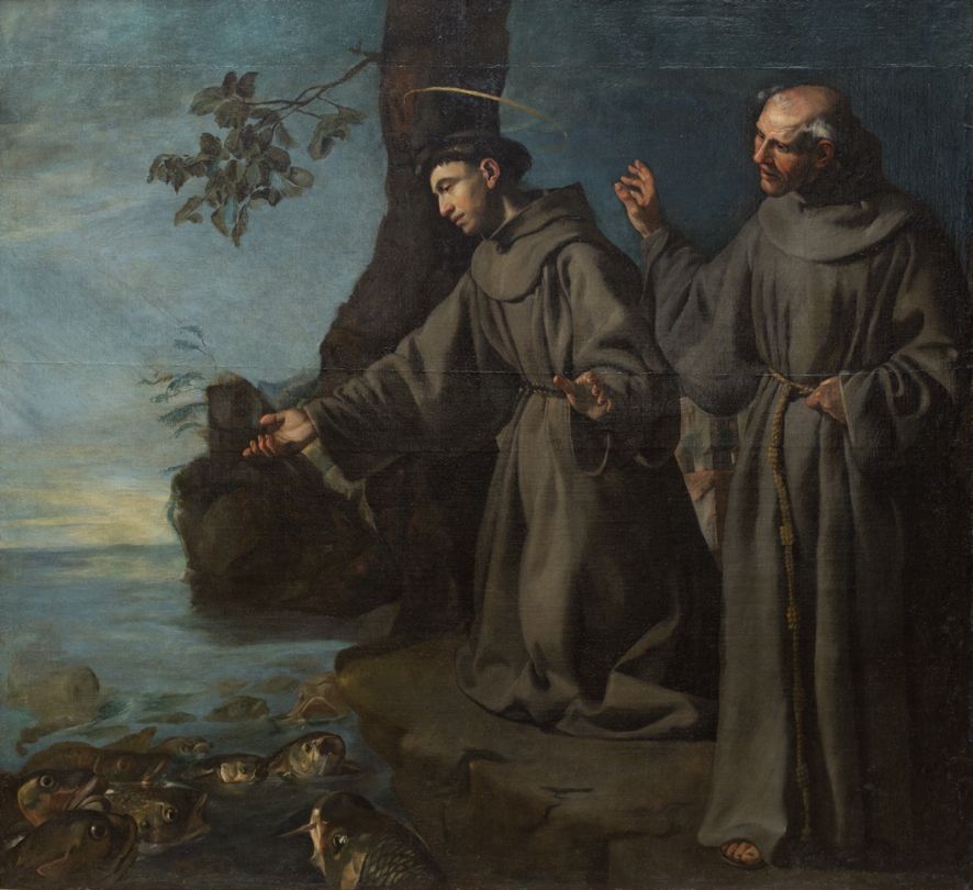 Saint Anthony Preaching to the Fishes, c. 1630